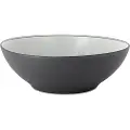 Revol Spiseskål EQUINOXE 19 cm, peberhvid, keramik, REVOL