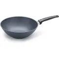 Woll Wok DIAMOND LITE 30 cm, til induktion, rustfrit stålhåndtag, titanium, WOLL