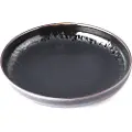 MIJ Desserttallerken MATT BLACK 22 cm, høj kant, MIJ