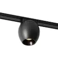 QAZQA Moderne sort spotlight til 1-faset skinnesystem 6W 3000K - Magnetic Zagaye