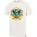 47 Mlb Oakland Athletics Graphic Drop Shoulder T-shirt Med Korte ærmer