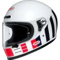 Shoei Glamster Resurrection TC-10 Integralhjelm hvid XS