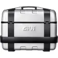 Givi Trekker Aluminium/sort, 33/46 liter sølv