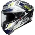 Shoei X-SPR Pro Escalate TC-2 Integralhjelm blå XS
