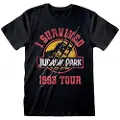 Heroes Inc Jurassic Park I Survived 1993 T-shirt Med Korte ærmer