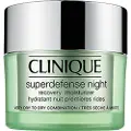 Clinique Hudpleje FugtighedsplejeSuperdefense Night Recovery Moisturizer Hauttyp 1/2 50 ml (7.340,00 kr / 1 l)