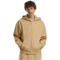 Build Your Brand Fluffy Sweatshirt Med Lynlås