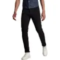 G-Star G-Startil mænd. 51001-B964-A810 Jeans 3301 Slim sort (29/34), Casual, Bomuld, Denim