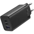 Vention Eu53 2xusb-a Netværk + Usb-a Til Lightning-kabel Usb-væglader 2.4a 20w