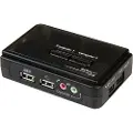 StarTech.com 2 Port Usb Vga Kvm Switch With Audio And Cables