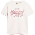 Superdry Metallic Vl Relaxed T-shirt Med Korte ærmer