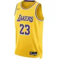 Nike Los Angeles Lakers Icon Edition 2022/23 Nike Dri-FIT NBA Swingman-trøje til mænd - gul