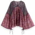 Scotch & Soda Printed Langærmet Bluse