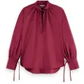 Scotch & Soda 179609 Langærmet Bluse