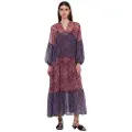 Scotch & Soda 179580 Langærmet Midi-kjole