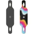 Long Island Longboards Geo V2 40"X9.4" Flex1 Fiberflex Longboard Deck mønster