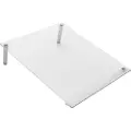 Nobo transparent akryl vinklet mini whiteboard skrivebordsblok, A4