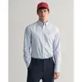 Gant Slim Fit Striped Poplin Skjorte Med Lange ærmer