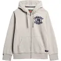 Superdry Superdrytil mænd. M2014116A Vintage Athletic grå sweatshirt (S), Casual, Bomuld