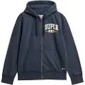 Superdry Vintage Athletic Sweatshirt Med Lynlås