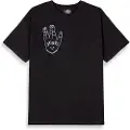 Grimey Peace Within The Glitzy Grillz Regular T-shirt Med Korte ærmer