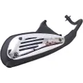 Leovince Sitoplus Vespa Lx 50 4t 4 Valves 09-14 Ref:0745 Steel Homologeret Fuldlinjesystem