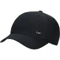 Nike Dri-FIT Club-Swoosh-kasket i metal til børn - sort