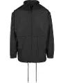 Build Your Brand Nylon Windbreaker Hættetrøje