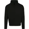 Build Your Brand High Neck Sweat Trøje Med Lynlås