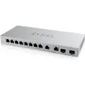Zyxel Xgs1010-12 8x1gbe 2x2.5gbe 2x10gbe Sfp+ Unmanaged Switch