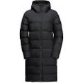 Jack Wolfskin Frozen Palace, dunfrakke, dame, sort