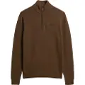 Superdry Essential Embroidered Halv Lynlås Sweater