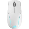 Corsair M75 Lightweight RGB - Gaming Mus - Optisk - 6 knapper - Hvid med RGB-LED lys