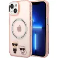 Karl Lagerfeld Klhmp14mhkcp Iphone 14 Plus15 Plus 6.7 Karl&choupette Aluminum Telefonetui