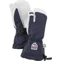 Hestra Army Leather Heli Ski, 3-finger skihandsker, junior, navy