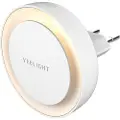 Yeelight Nattelys med lyssensor Plug-in