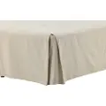 Venture Home - Ziggy Bed Skirt - Beige - Sengekapper - - Homeroom