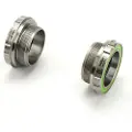ABI Enduro Bearings Bksm-8142 Bsa 68/73 Mm Threaded To 30 Mm Maxhit 440c Krankboks