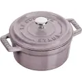 Staub Jern Lille Rund Støbejernsgryde 250ml