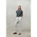 Ecoalf ECOALFtil kvinder. MCWGAPAGANJL0157S24-007 Ganges-bukser grå (XS), Casual, Økologisk bomuld, Bæredygtig