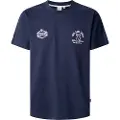 Pepe Jeans Pepe Jeanstil mænd. PM509787 Kortærmet T-shirt Parry navy (L), Casual, Bomuld, Korte ærmer, Bæredygtig, Blå