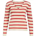 Object Stribet Strikket Top