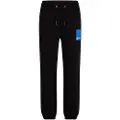 Karl Lagerfeld Karl Lagerfeldtil mænd. A1M10002 Firkantede logobukser sort (M), Casual, Økologisk bomuld, Bæredygtig