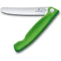 SmartaSaker Lommekniv SWISS CLASSIC 11 cm, grøn, plastik, Victorinox