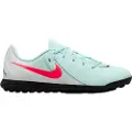 Nike Jr. Phantom GX 2 Academy High Top-fodboldsko til grus til mindre/større børn - grøn