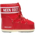 Moon Boot Moon Boottil kvinder. 80D1409340 Icon lave nylonstøvler rød (42/44), Fast, Ingen, Casual, Sne