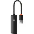 Baseus Lite Series USB til RJ45-netværksadapter WKQX000001, 100 Mbps - sort