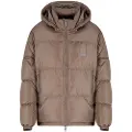 Armani Exchange AIX Armani Exchangetil mænd. XM000348AF12286U6107 Brun vatteret jakke (XS), Casual, Polyester