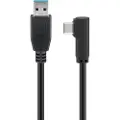 Microconnect Usb-c+ 90 To Usb A 3.0, 3m 3m. Usb A Usb C Sort