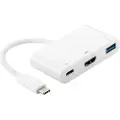 Microconnect Usb3.1ccom2 Usb Grafisk Adapter Hvid